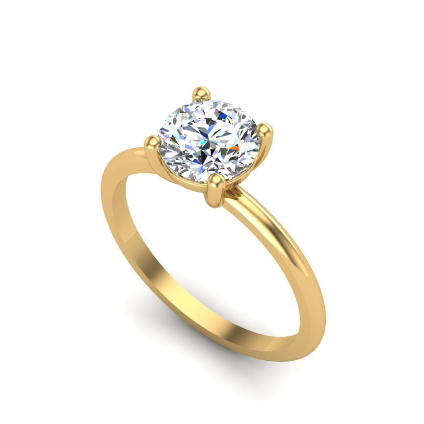 Bella Solitaire Engagement Ring